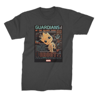 Guardians of the Galaxy Groot Premium Jersey Adult T-Shirt