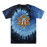 Sol Taino PR flag Tie-Dye T-Shirt