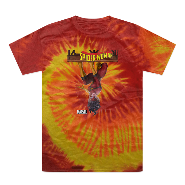 Spider Woman Tie-Dye T-Shirt