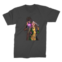 Rogue & Gambit X-Men Premium Jersey Men's T-Shirt