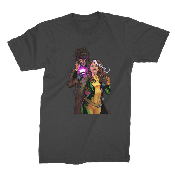 Rogue & Gambit X-Men Premium Jersey Men's T-Shirt