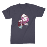 Spider Gwen Skottie  Young Premium Jersey Men's T-Shirt