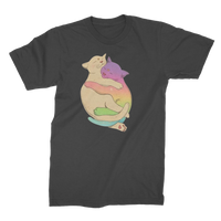 Cat Love Aura Premium Jersey Adult T-Shirt