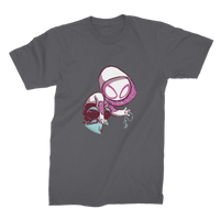 Spider Gwen Skottie  Young Premium Jersey Men's T-Shirt