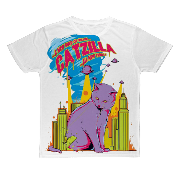 Catzilla Classic Sublimation Adult T-Shirt