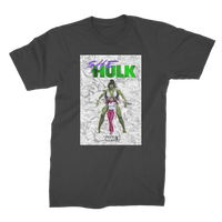 She Hulk 1 Premium Jersey Adult T-Shirt