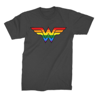 Wonder Woman Pride Premium Jersey Men's T-Shirt