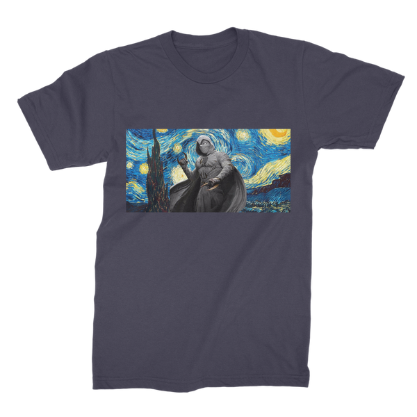 Moon Knight   Van Gogh Premium Jersey Men's T-Shirt