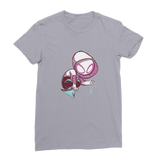 Spider Gwen Skottie  Young Premium Jersey Women's T-Shirt