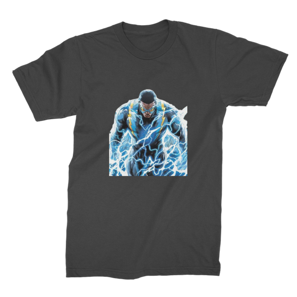 Black Lightning Premium Jersey Men's T-Shirt