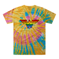 Wonder Woman Pride Tie-Dye T-Shirt