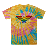 Wonder Woman Pride Tie-Dye T-Shirt