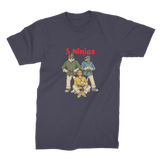 3 Ninjas Premium Jersey Adult T-Shirt