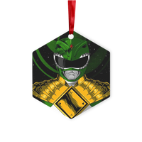 Green Ranger Metal Hanging Ornament