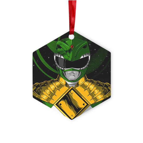 Green Ranger Metal Hanging Ornament