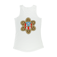 Sol Taino with PR flag Women Performance Tank Top