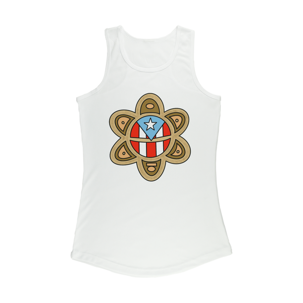 Sol Taino with PR flag Women Performance Tank Top