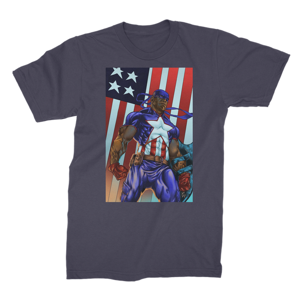 Captain America Isaiah Bradley Premium Jersey Men's T-Shirt