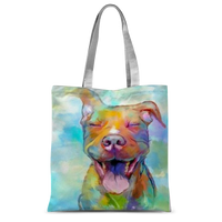 Pit Bull "Pura Vida" Classic Sublimation Tote Bag