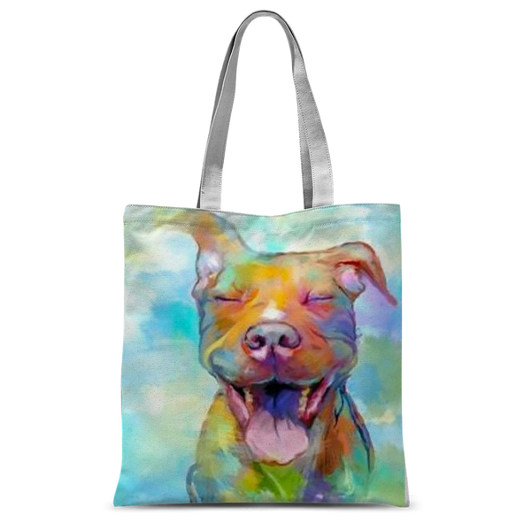 Pit Bull "Pura Vida" Classic Sublimation Tote Bag