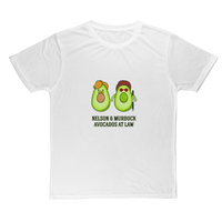 Avocados at Law Classic Sublimation Adult T-Shirt