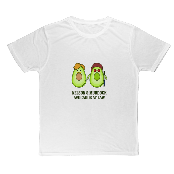 Avocados at Law Classic Sublimation Adult T-Shirt