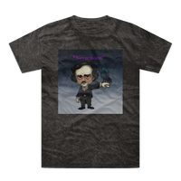 Edgar Allan Poe Tie-Dye T-Shirt