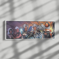 Storm Legacy Panoramic Framed Canvas
