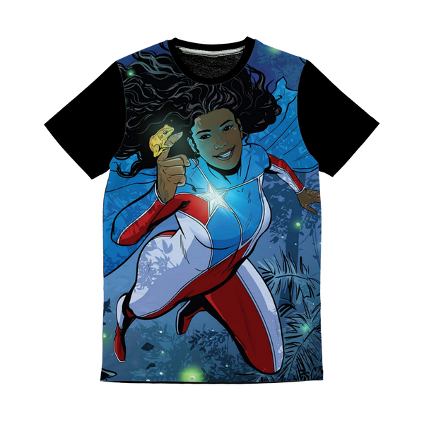 La Borinqueña Classic Sublimation Panel T-Shirt