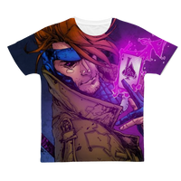 Gambit X-Men Classic Sublimation Adult T-Shirt