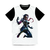 She Venom Anne Weying Classic Sublimation Panel T-Shirt