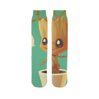 Baby Groot Sublimation Tube Sock