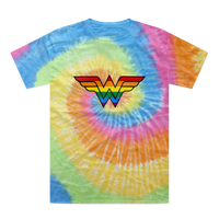 Wonder Woman Pride Tie-Dye T-Shirt