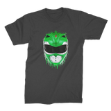 Green Ranger helmet Premium Jersey Adult T-Shirt