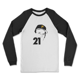 Roberto Clemente Classic Raglan Long Sleeve Shirt