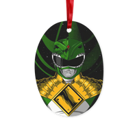 Green Ranger Ceramic Hanging Ornament