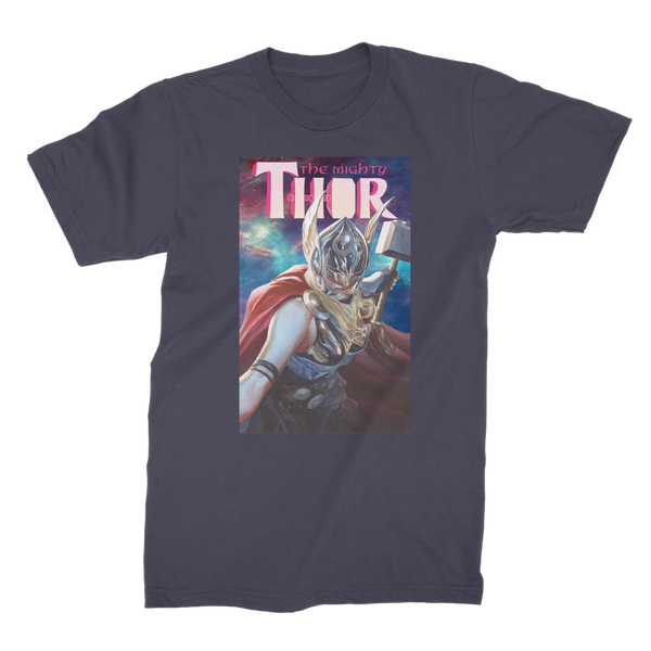 The Mighty Thor Jane Foster "Alex Ross" Premium Jersey Men's T-Shirt