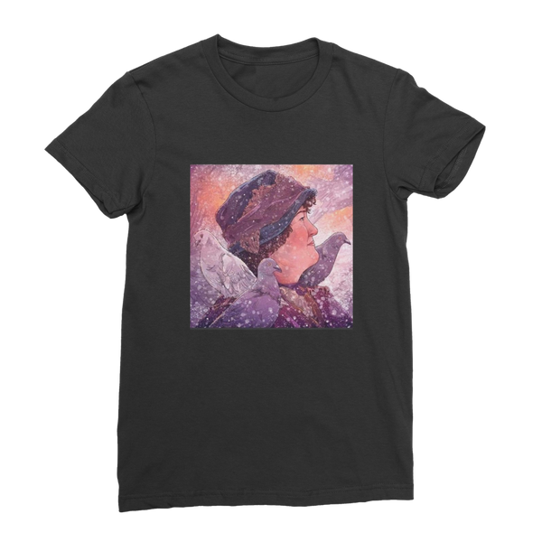 “Pigeon Lady” Home Alone Premium Jersey Women's T-Shirt