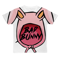 Bad Bunny Classic Sublimation Adult T-Shirt