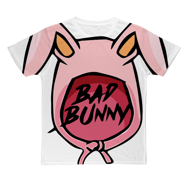 Bad Bunny Classic Sublimation Adult T-Shirt