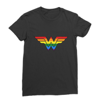 Wonder Woman Pride Premium Jersey Women's T-Shirt