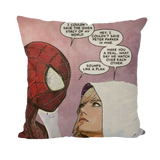 Spider-Man & Spider Gwen Throw Pillows