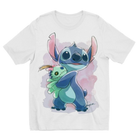 Stich and Scrump Sublimation Kids T-Shirt