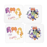 I Put a Spell on You Hardboard Coaster Set of 4