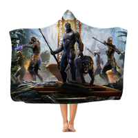 Black Panther & Dora Milaje Classic Adult Hooded Blanket