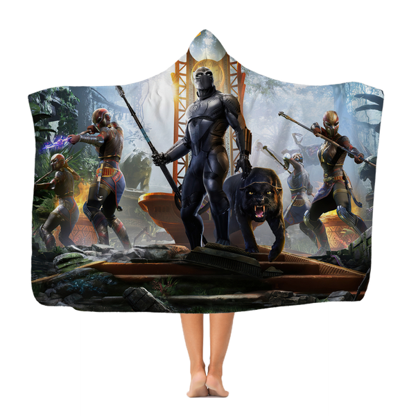 Black Panther & Dora Milaje Classic Adult Hooded Blanket