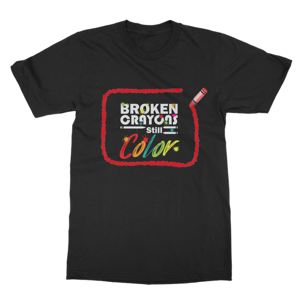 Broken Crayon Still Colors Classic Adult T-Shirt