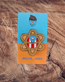 Sol Taino Puerto Rico Enamel PIN