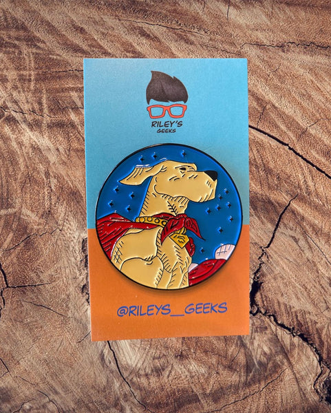 Krypto The Super Dog Enamel Pin