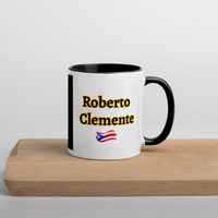 Roberto Clemente Coffee Mug with Color Inside